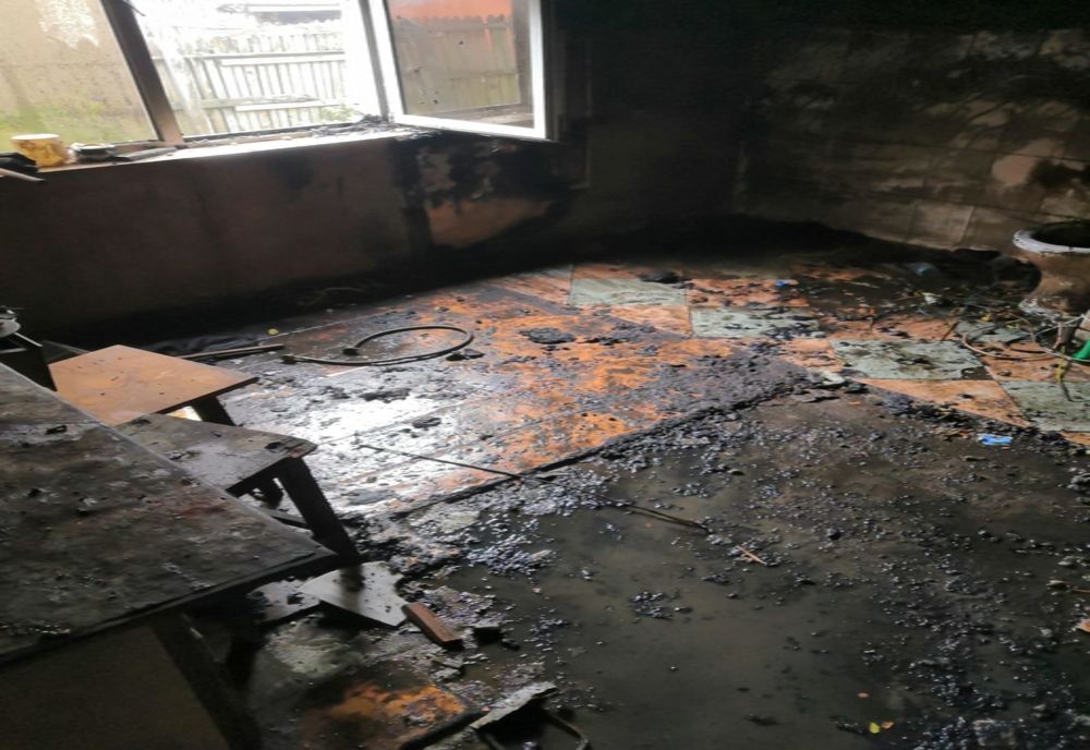 Bărbat mort în incendiu la Vâlcea !