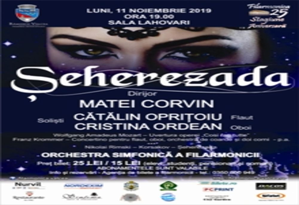 Flaut, oboi și suita simfonică „Șeherezada” !