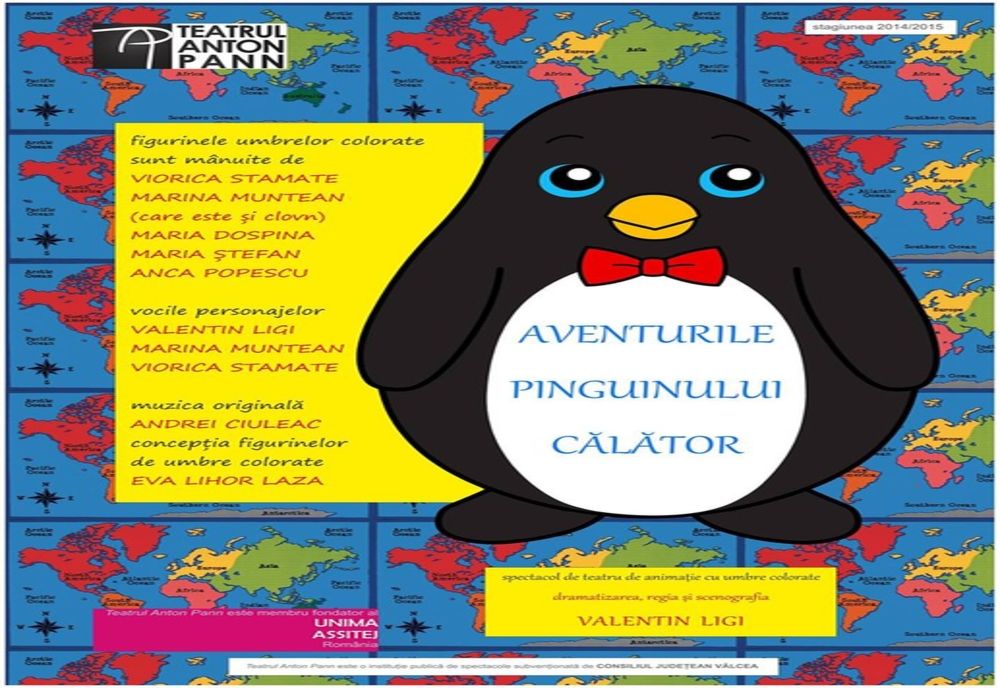 Spectacol al actorilor păpușari la Teatrul Anton Pann