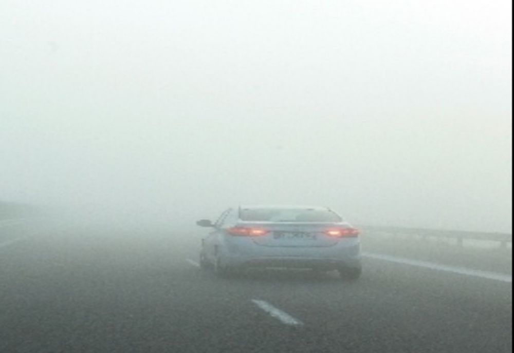 Drum îngreunat pe A1, București- Pitești