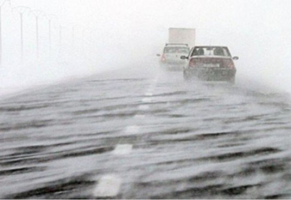 Recomandari! Avertizare meteo de ninsori și viscol!