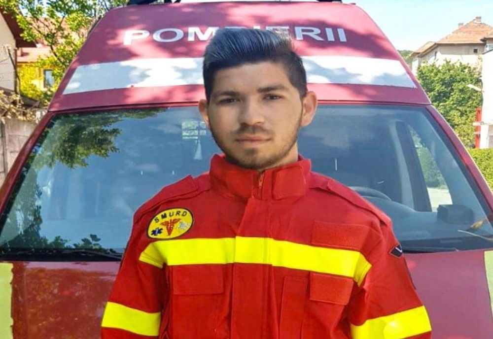 Tânărul vâlcean care spune că visul său, dintotdeauna, a fost să salveze oameni