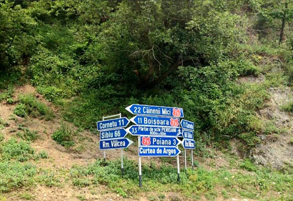 La această oră continuă lucrările de asfaltare în zona Câineni, Vâlcea