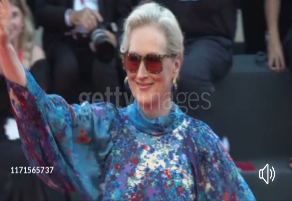 Meryl Streep a salutat astăzi România! 