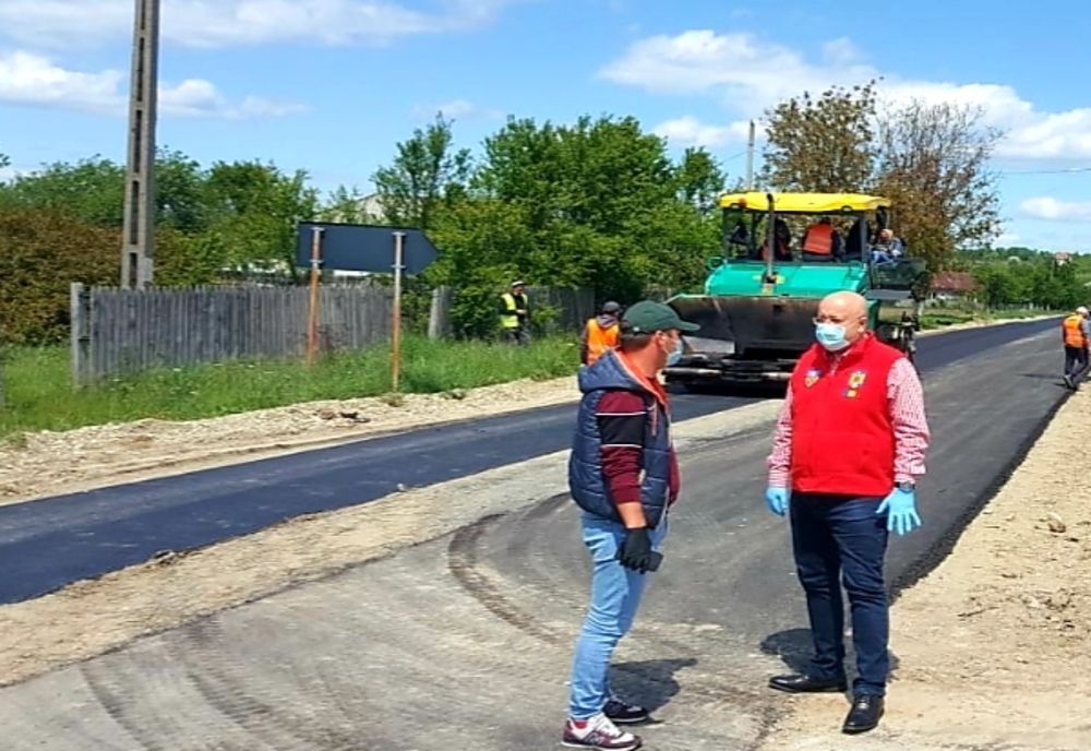 Vâlcea: Lucrări pe un nou drum județean