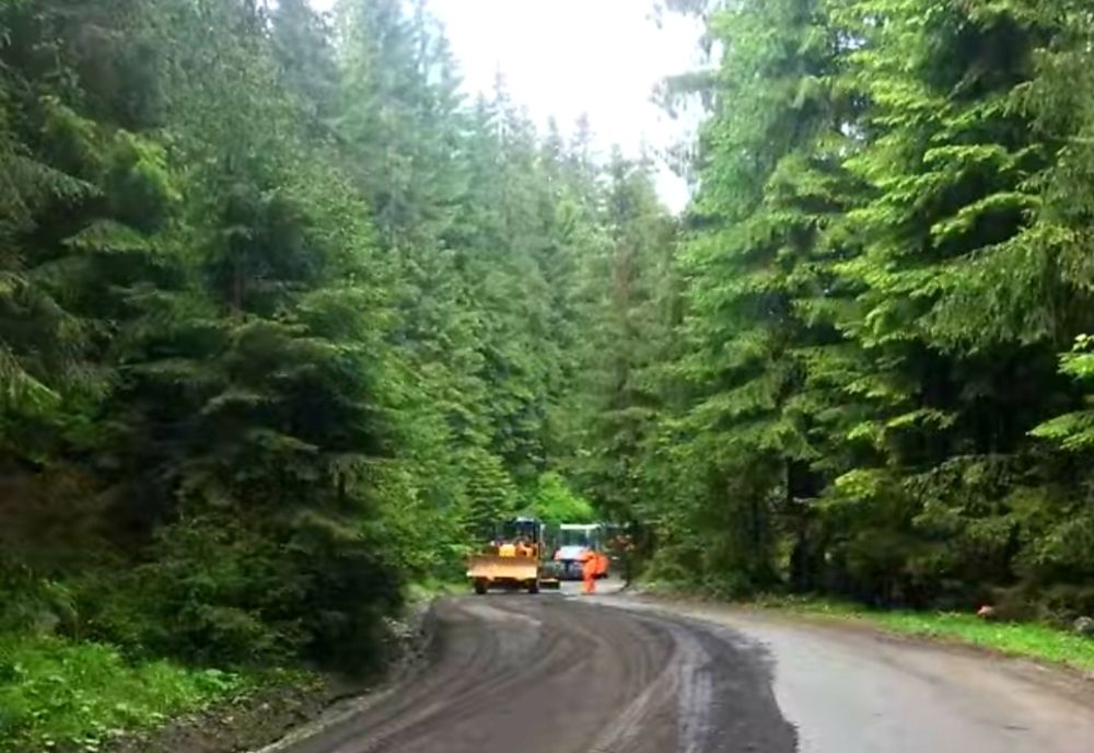 Lucări de întreținere pe DN7 A