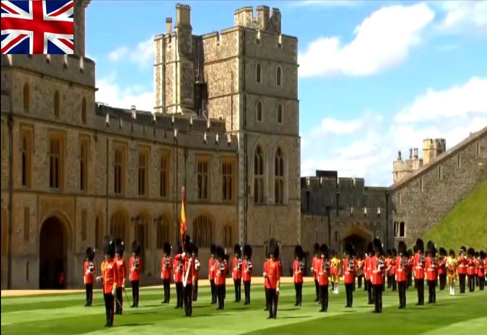 Ceremoial restrâns pentru Regina Marii Britanii