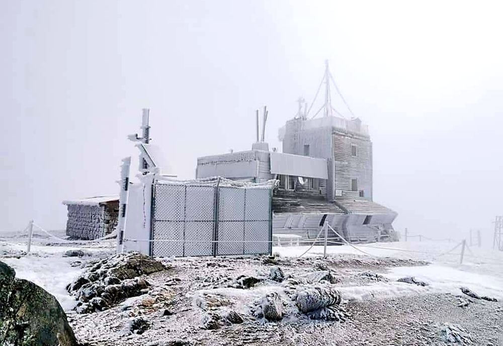 Vârful Omu, la început de iunie