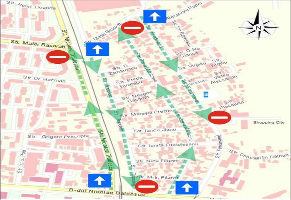 Atenție! Noi sensuri unice în Râmnicu Vâlcea