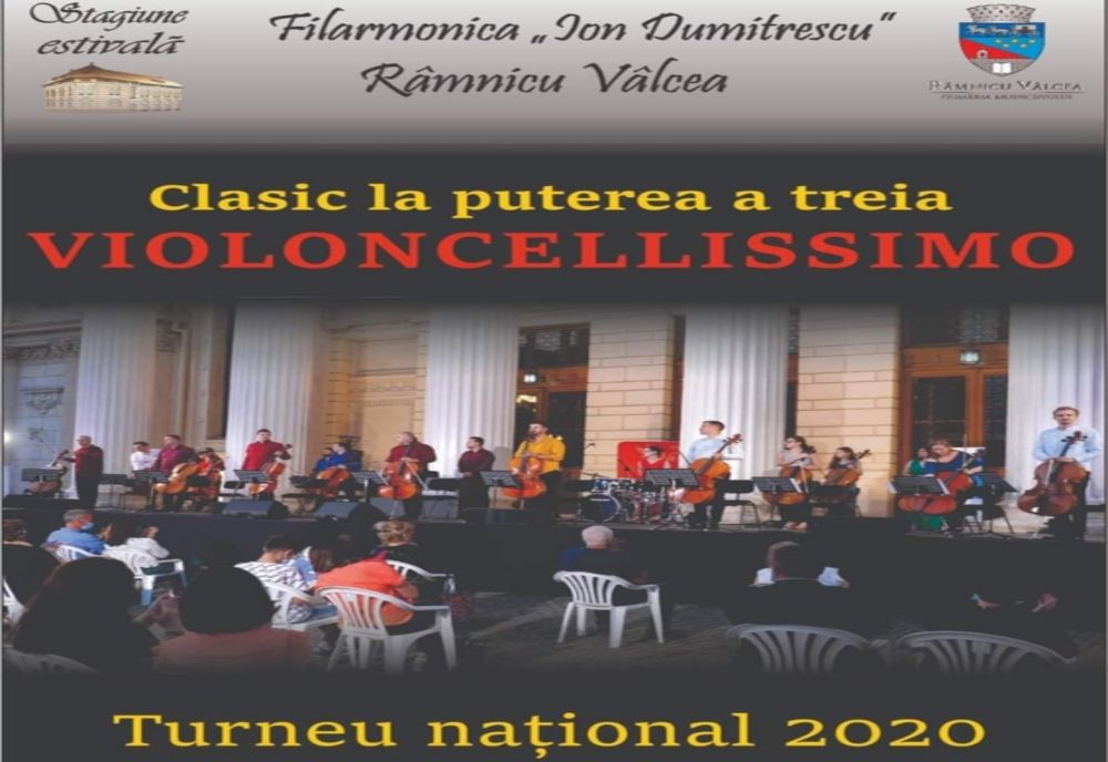 Concert surpriză oferit de Filarmonica din Râmnicu Vâlcea