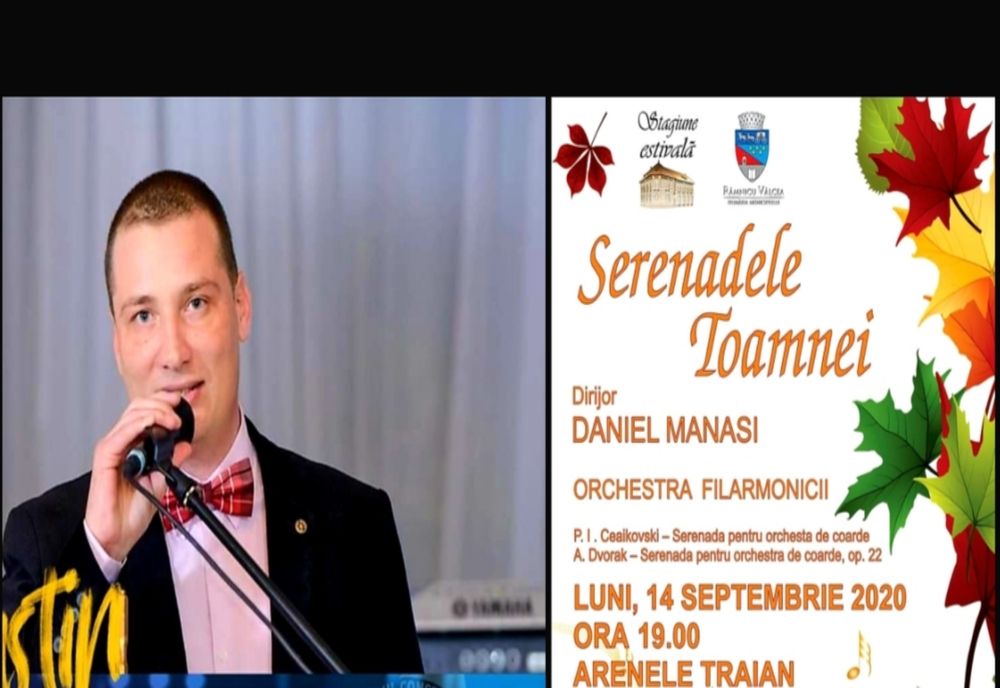 Muzică la început de toamnă, la Filarmonica din Râmnic