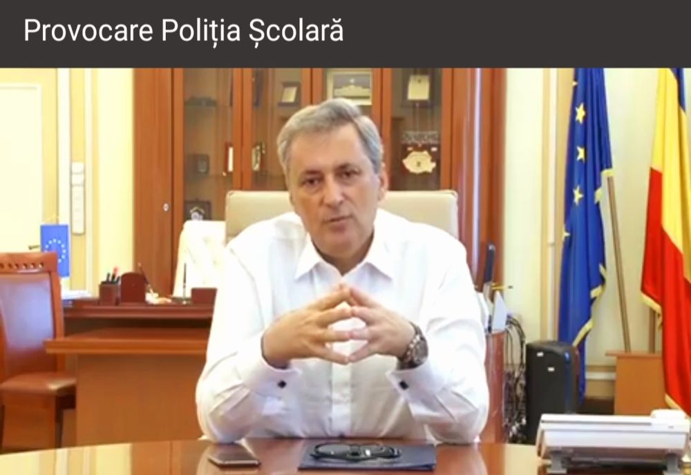 Marcel Vela, provocare pentru tineri, la înființarea Direcției pentru Siguranța Școlară  