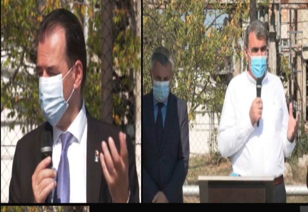 Premierul Ludovic Orban în județul Vâlcea. 216 milioane de euro pentru 34 de localităţi