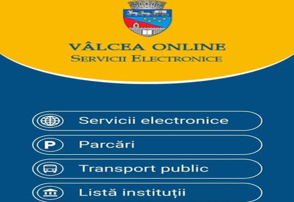 Noi servicii, ELECTRONICE, pentru râmniceni