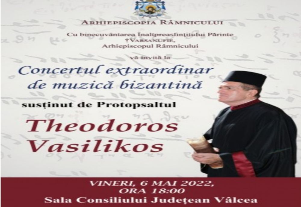Concert de muzică bizantină la Râmnicu Vâlcea