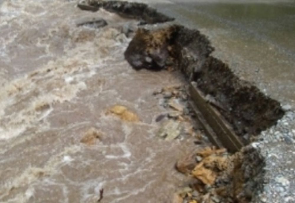 Alunecare de teren la Vâlcea