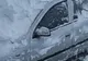 Mașină blocată în zăpadă la Rânca